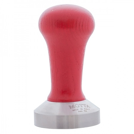 Tamper / Ubijak do kawy aluminiowy MOTTA ESPRESSO CZERWONY 52 mm