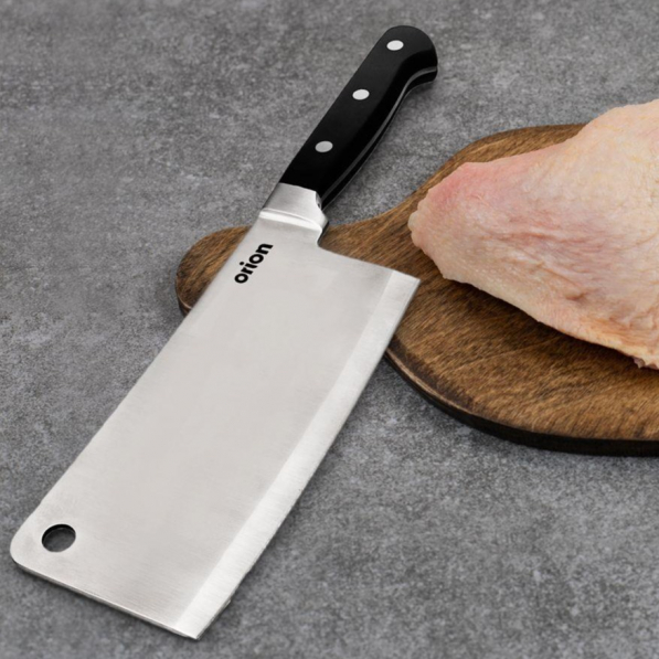 Tasak kuchenny ze stali nierdzewnej GOURMET MEAT 18 cm