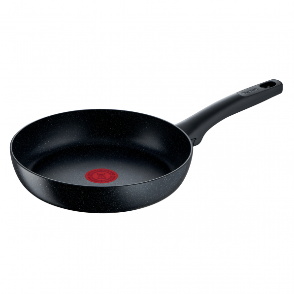 TEFAL Black Stone 26 cm czarna - patelnia nieprzywierająca