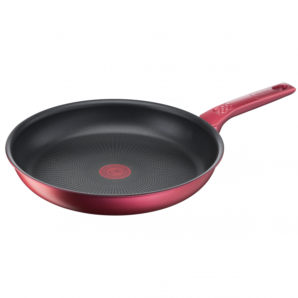 TEFAL Daily Chef 28cm czerwona - patelnia tytanowa nieprzywierająca