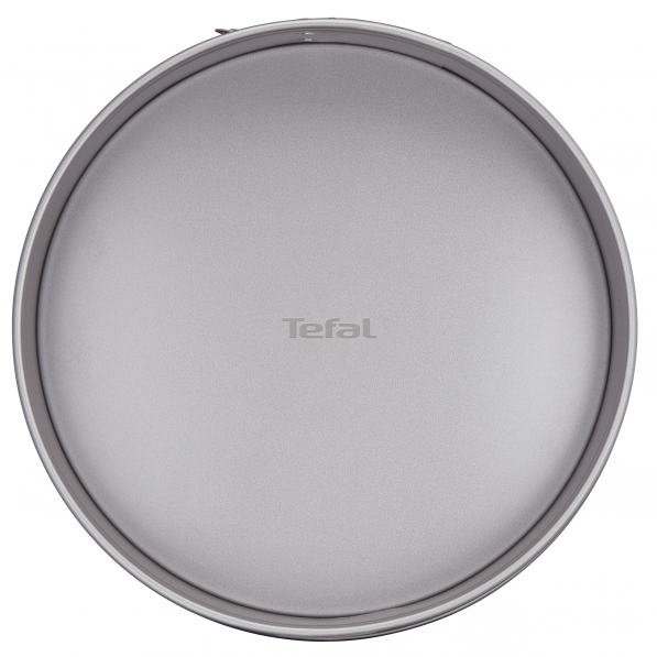 TEFAL Delibake Creme 27 cm czerwona - tortownica okrągła z wyjmowanym dnem stalowa