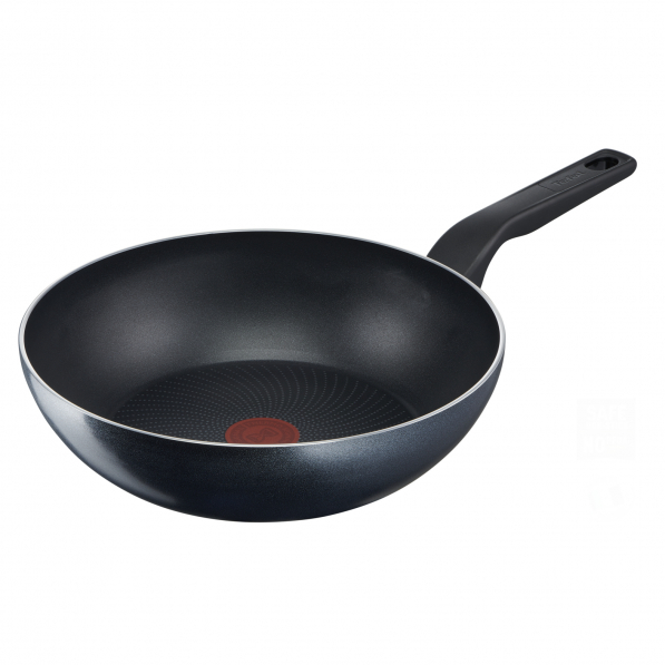TEFAL Generous Cook 28 cm czarna - patelnia / wok nieprzywierający