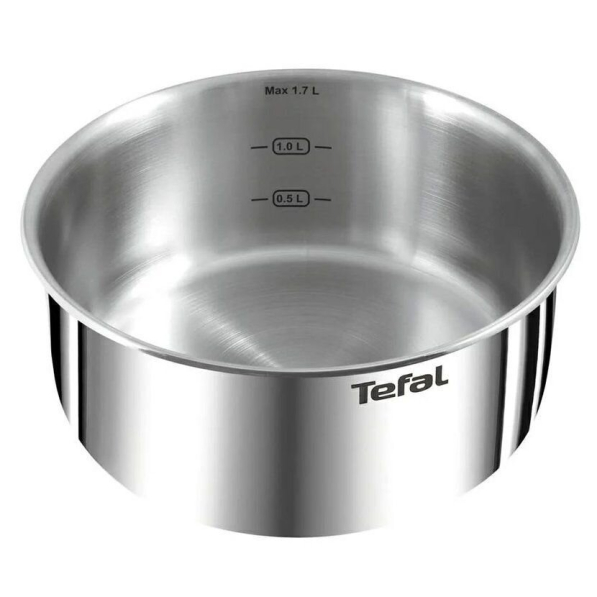 TEFAL Ingenio Emotion - zestaw 2 garnków i 2 patelni ze stali nierdzewnej z odpinaną rączką