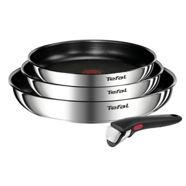 TEFAL Ingenio Emotion 3 szt. - zestaw patelni nieprzywierających z odpinaną rączką