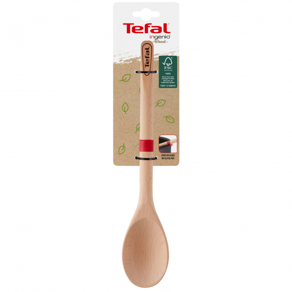 TEFAL Ingenio Wood 2100104293 32,5 cm - łyżka kuchenna drewniana