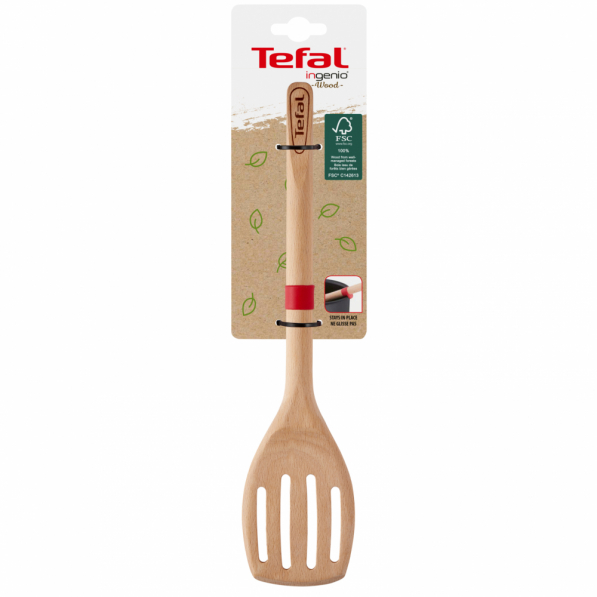 TEFAL Ingenio Wood 6 el. - przybory kuchenne drewniane