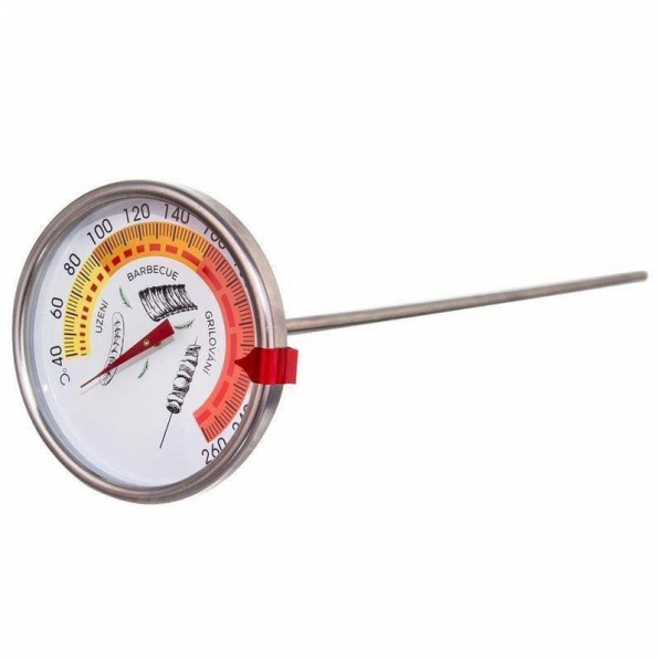 Termometr kuchenny do wędzarni ze stali nierdzewnej SMOKEHOUSE THERMOMETER