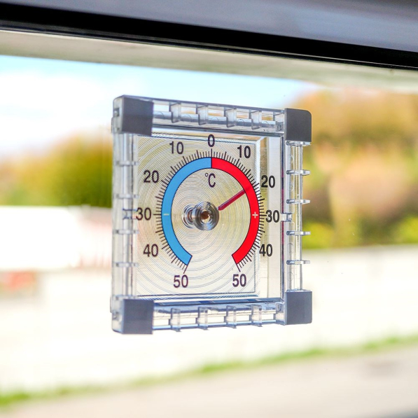 Termometr zewnętrzny samoprzylepny na okno
