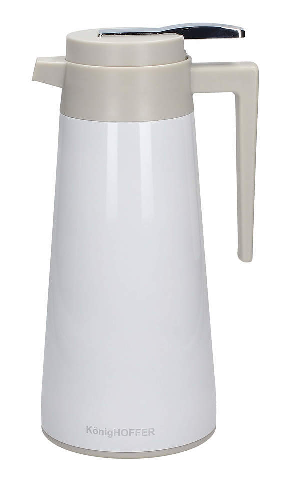 Termos konferencyjny do kawy i herbaty stalowy KONIGHOFFER ARCTIC WHITE 1,6 l