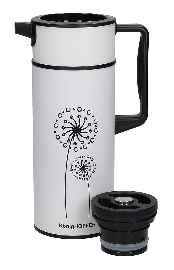 Termos konferencyjny do kawy i herbaty stalowy KONIGHOFFER VERSO WHITE 1,5 l