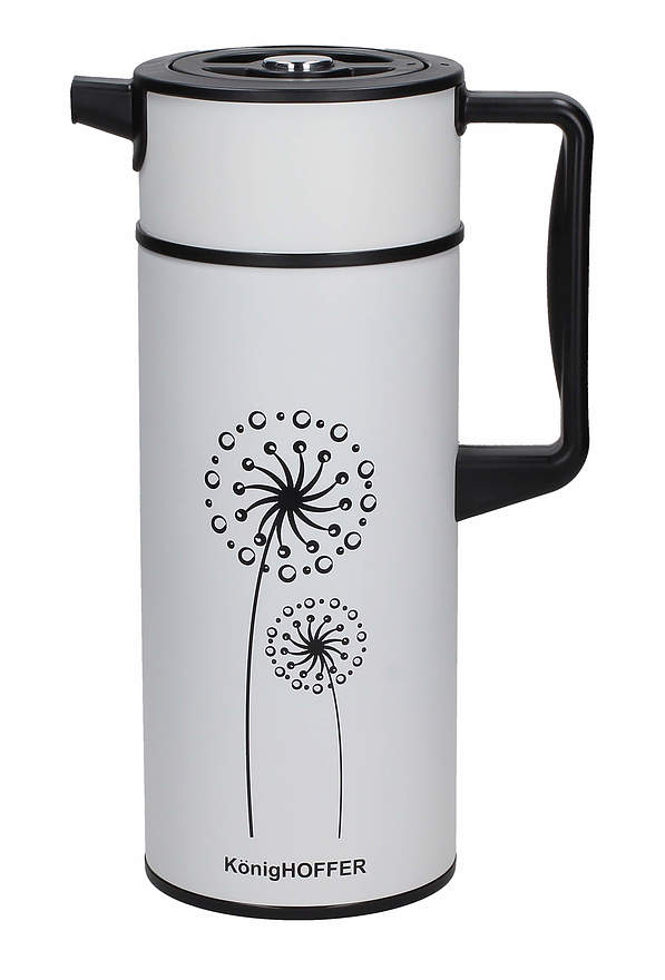 Termos konferencyjny do kawy i herbaty stalowy KONIGHOFFER VERSO WHITE 1,5 l