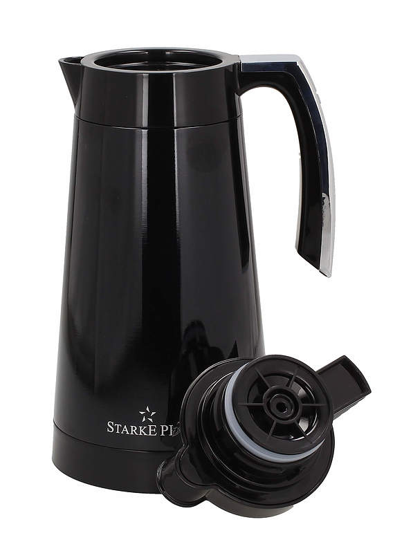 Termos konferencyjny do kawy i herbaty stalowy STARKE OSLO BLACK 1,6 l