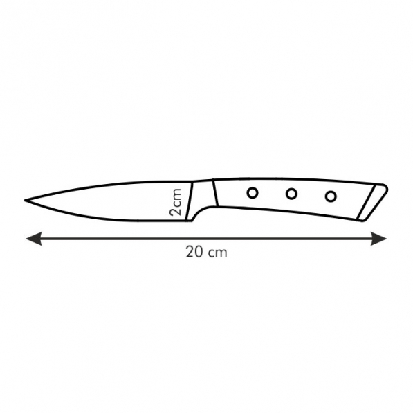 TESCOMA Azza Bert 9 cm - nóż do warzyw i owoców ze stali nierdzewnej