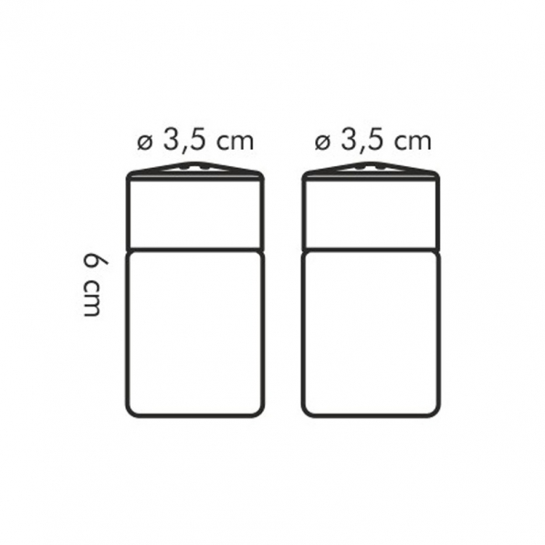 TESCOMA Classic Club Duo - solniczka i pieprzniczka szklane