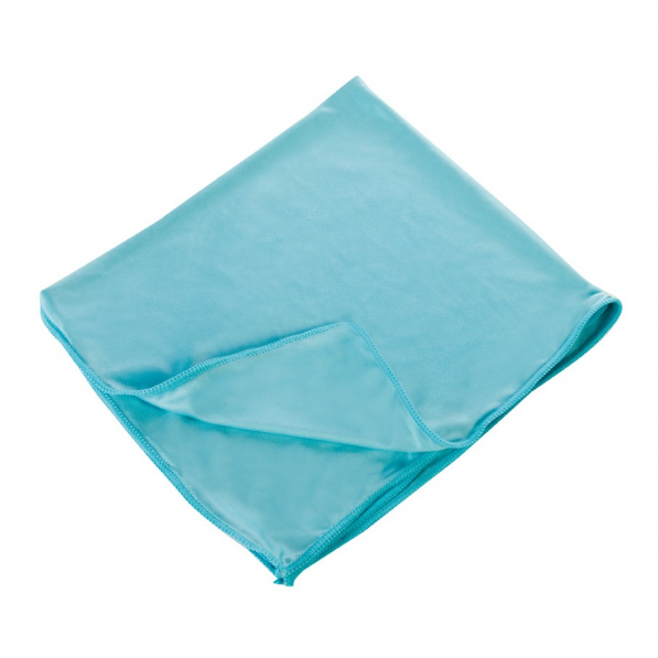 TESCOMA Clean Kit 50 x 42 cm niebieska – ścierka do polerowania szkła z mikrowłókna