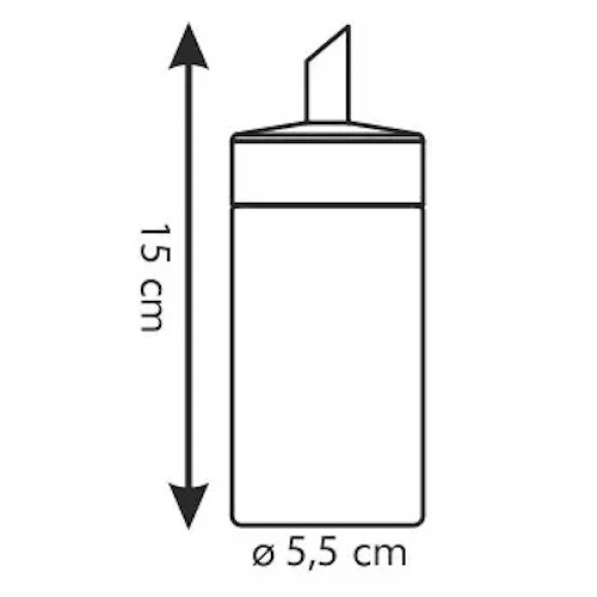 TESCOMA Club 150 ml - cukiernica szklana z dozownikiem