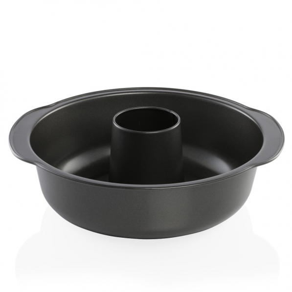 TESCOMA Delicia 26 cm szara - forma do babki z tuleją stalowa