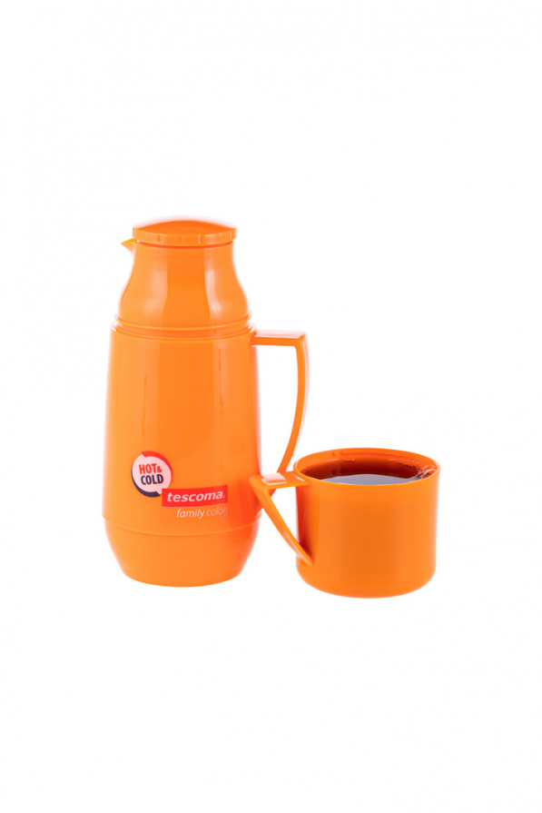 TESCOMA Family Colori 0,3 l pomarańczowy - termos do kawy i herbaty