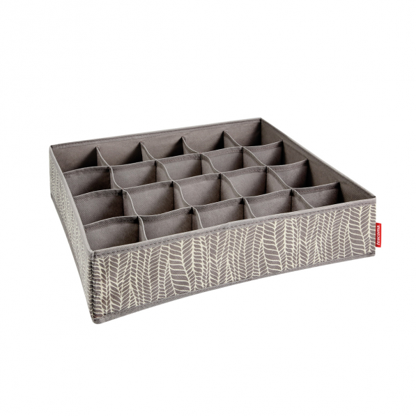 TESCOMA Fancy Home 40 x 35 x 10 cm brązowy - organizer na bieliznę i skarpetki