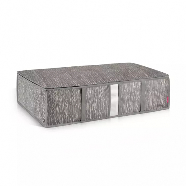 TESCOMA Fancy Home 80 x 52 cm brązowe - pudełko do przechowywania kołdry i poduszki materiałowe