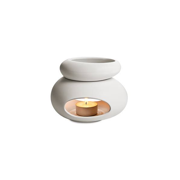 TESCOMA Fancy Home Aromalampa Stones biały (906832.11) - kominek zapachowy do wosku i olejków ceramiczny