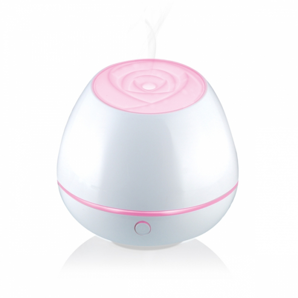 TESCOMA Fancy Home Rose biały - nawilżacz powietrza / aromalampa ultradźwiękowa plastikowa
