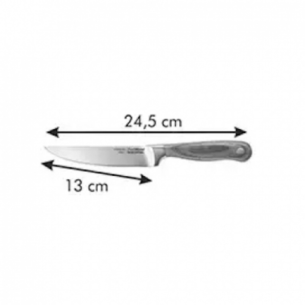 TESCOMA Feelwood 13 cm - nóż uniwersalny ze stali nierdzewnej 
