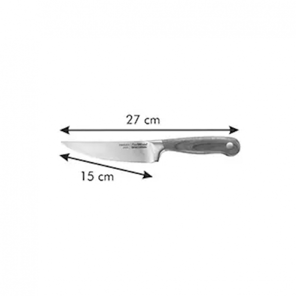 TESCOMA Feelwood 15 cm - nóż do porcjowania mięsa ze stali nierdzewnej 