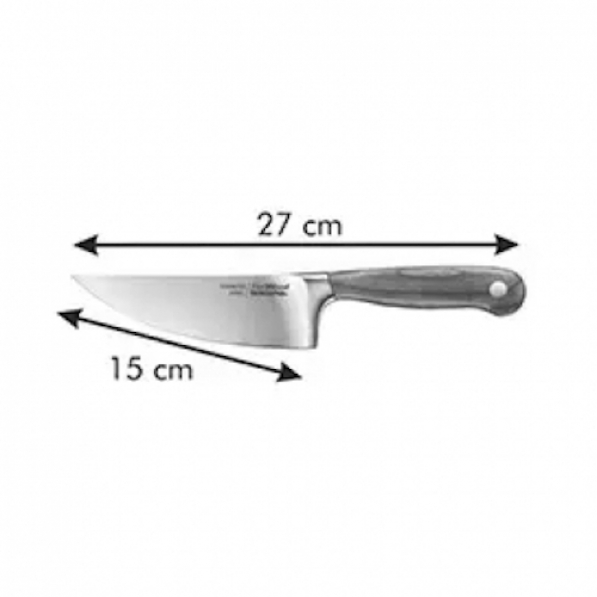 TESCOMA Feelwood 15 cm - nóż uniwersalny ze stali nierdzewnej 