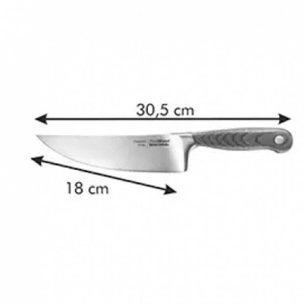 TESCOMA Feelwood 18 cm - nóż uniwersalny ze stali nierdzewnej 