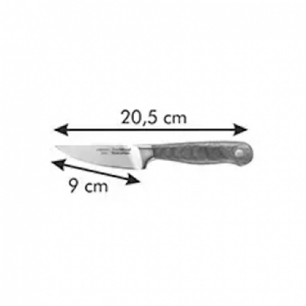 TESCOMA Feelwood 9 cm - nóż uniwersalny ze stali nierdzewnej 