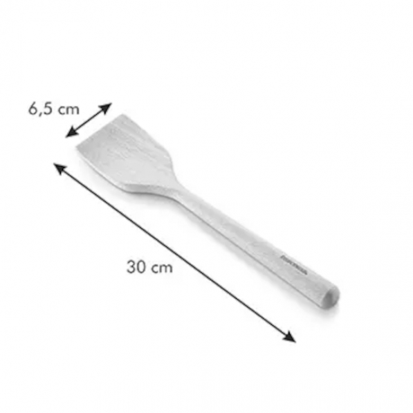 TESCOMA Feelwood II 30 cm beżowa - łopatka kuchenna drewniana 