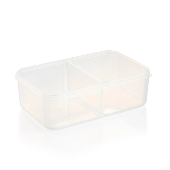 TESCOMA Freshbox 1,2 l - pojemnik na żywność z przegródkami i pokrywką