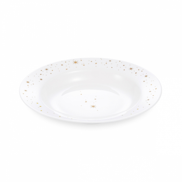 TESCOMA Gracie Stella 23 cm - talerz obiadowy głęboki porcelanowy