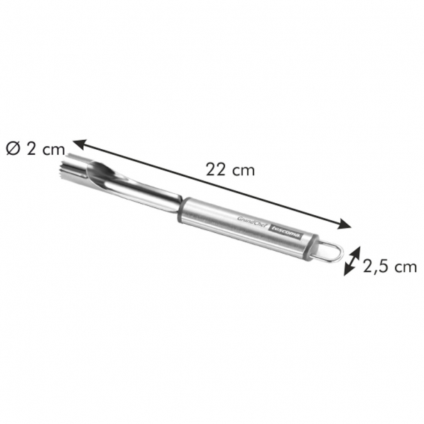 TESCOMA Grand Chef - drylownica do jabłek ze stali nierdzewnej