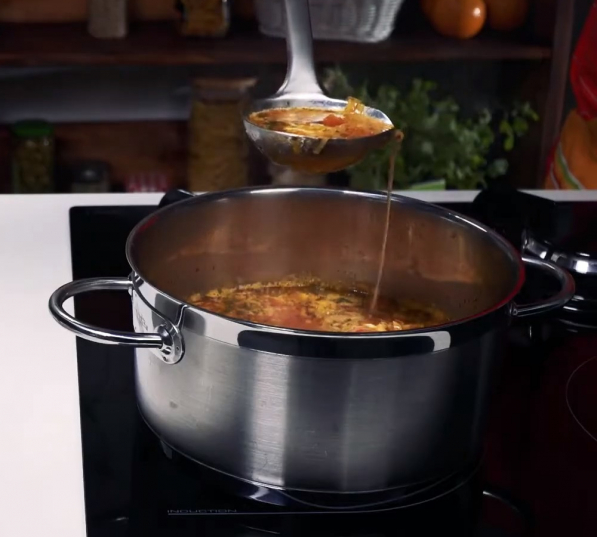 TESCOMA Grand Chef 33 cm - nabierka / łyżka do sosu ze stali nierdzewnej