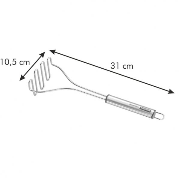 TESCOMA Grand Chef - tłuczek do ziemniaków ze stali nierdzewnej