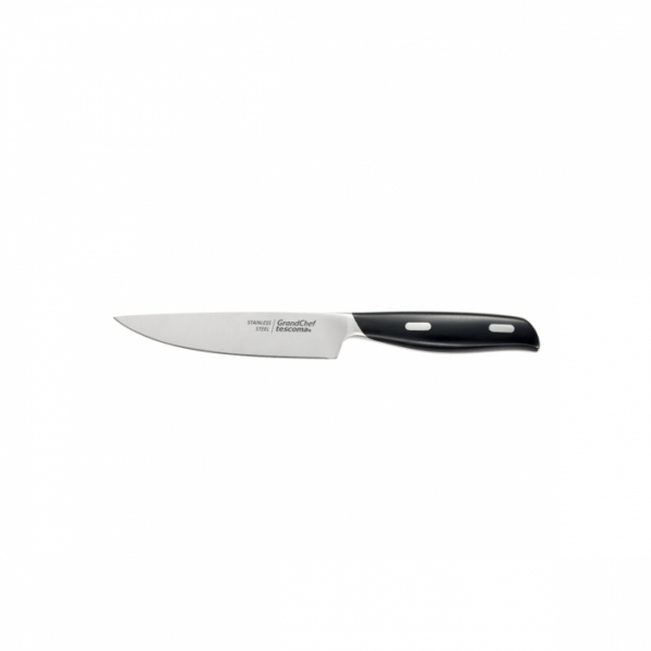 TESCOMA Grand Chef 13 cm czarny - nóż uniwersalny ze stali nierdzewnej