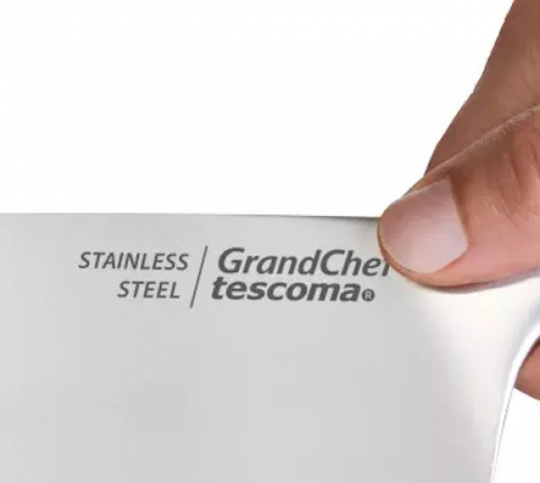 TESCOMA Grand Chef 18 cm czarny - nóż szefa kuchni ze stali nierdzewnej
