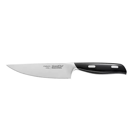 TESCOMA Grand Chef Edge 15 cm czarny - nóż uniwersalny ze stali nierdzewnej