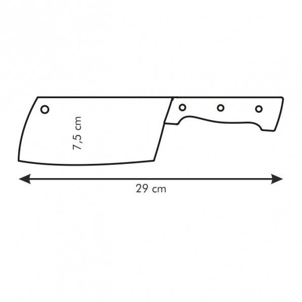 TESCOMA Home Profi 16 cm - tasak kuchenny ze stali nierdzewnej