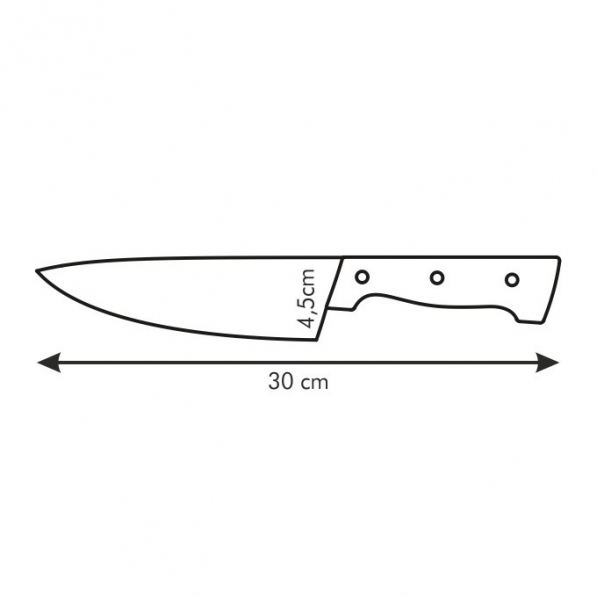 TESCOMA Home Profi 17 cm - nóż szefa kuchni ze stali nierdzewnej