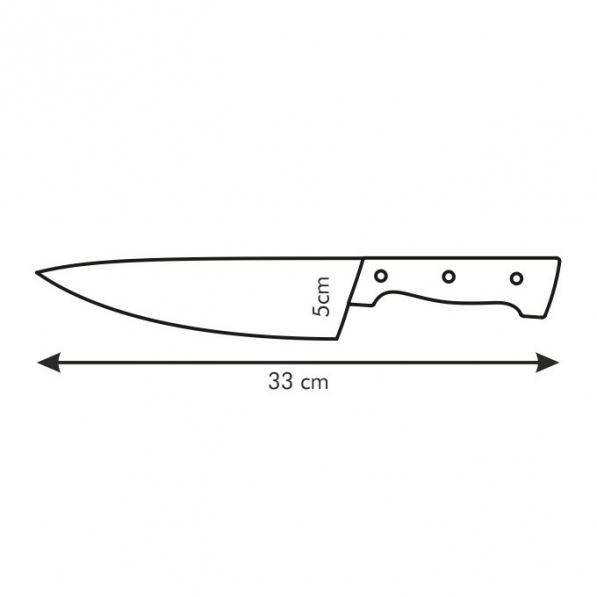 TESCOMA Home Profi 20 cm - nóż szefa kuchni ze stali nierdzewnej