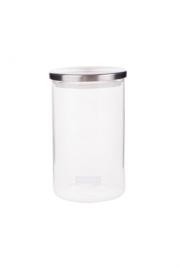 TESCOMA Monti 0,8 l - słoik / pojemnik na produkty sypkie szklany z pokrywką