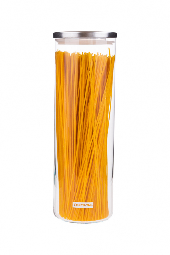 TESCOMA Monti 1,8 l - pojemnik na makaron spaghetti z pokrywką szklany
