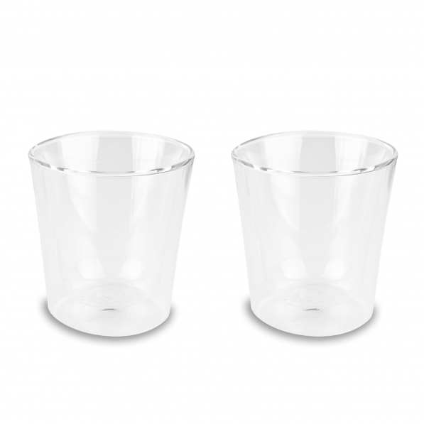 TESCOMA MyDrink 250 ml 2 szt. - szklanki do kawy i herbaty termiczne z podwójnymi ściankami szklane 