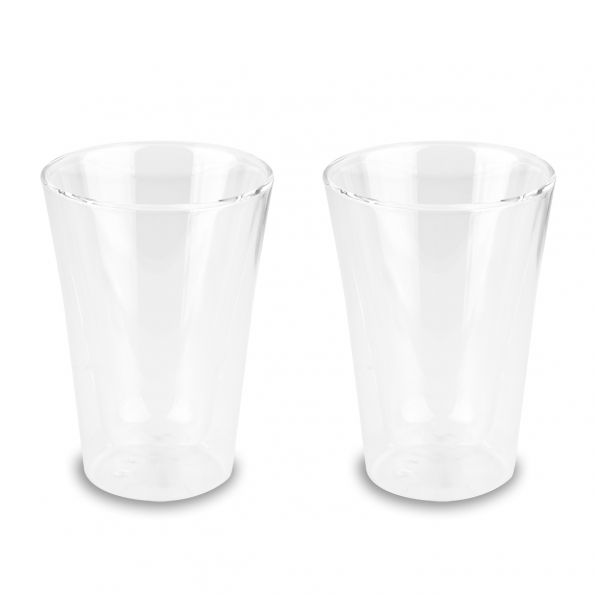 TESCOMA MyDrink 330 ml 2 szt. - szklanki do latte termiczne z podwójnymi ściankami szklane 