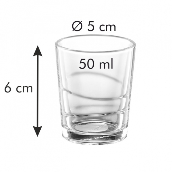 TESCOMA MyDrink 50 ml 6 szt. - kieliszki do wódki szklane