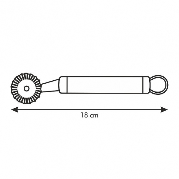 TESCOMA President - radełko do ciasta i pierogów ze stali nierdzewnej
