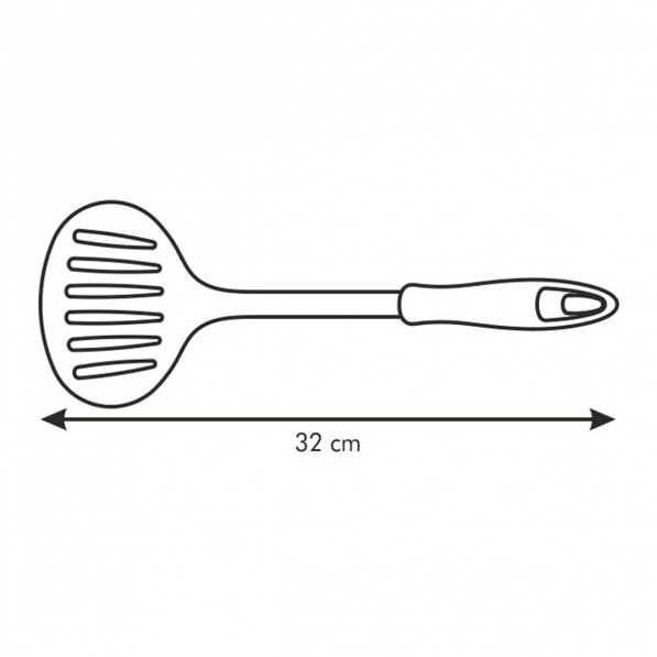 TESCOMA Presto 32 cm - łyżka cedzakowa / szumówka ze stali nierdzewnej